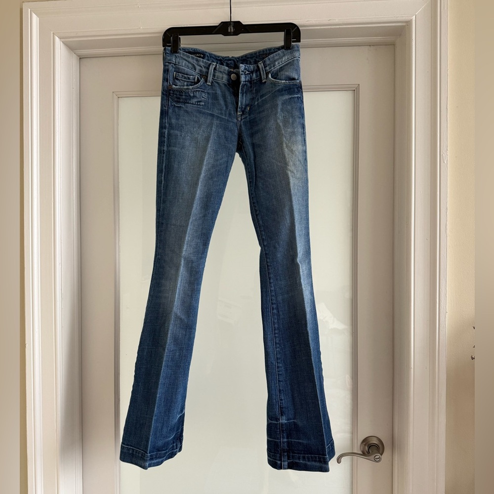 Citizens of Humanity Jeans - Faye #003 stretch low waist full leg - sz: 25